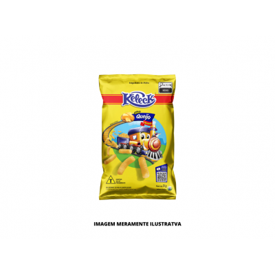 SALGADINHO - KELECK - 51g - QUEIJO - CX10